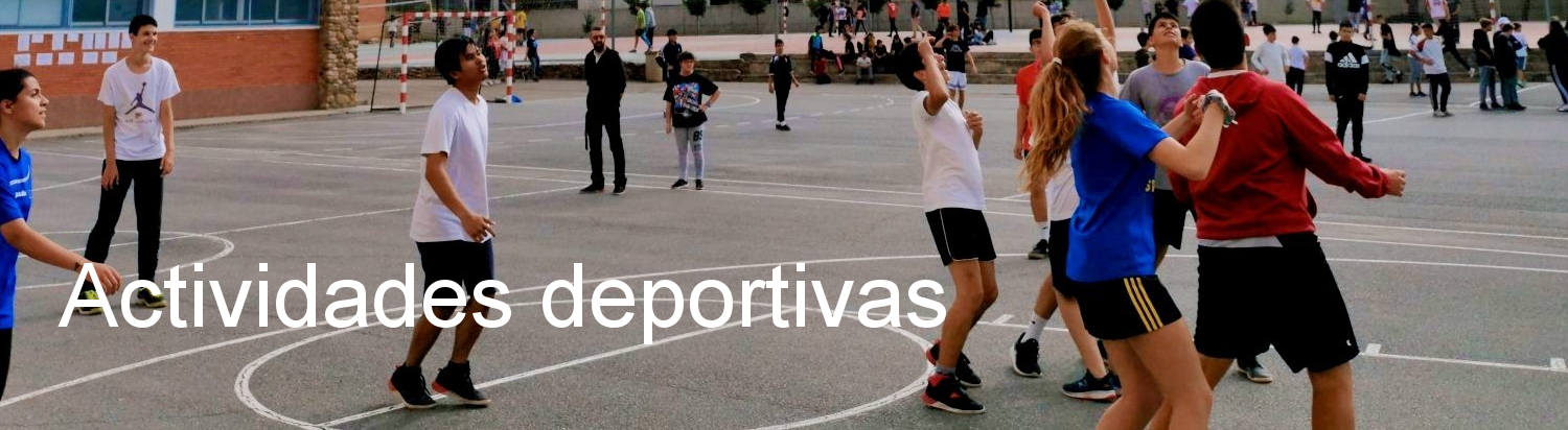 Actividades deportivas